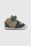 ZAPATILLA DE NINO VELCRO ELASTICO CANA MEDIA