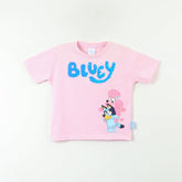 POLERA MC TODDLERA REVERSIBLE BLUEY ROSADO