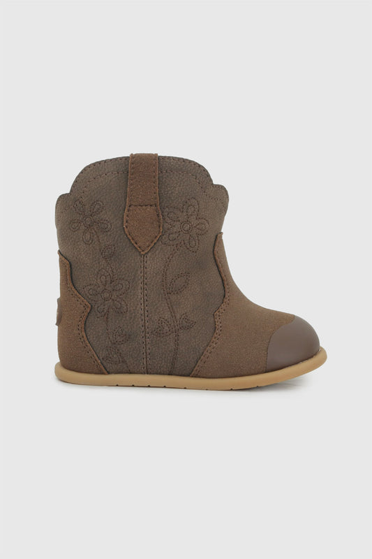 Bota de Niña Vaquera Bordado