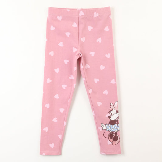 Calza Niña Corazones Minnie
