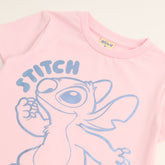POLERA MC NINA LINEAL LILO & STITCH