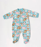 Enterito Polar Girl Verde ROSADO 6-9M