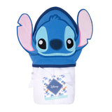 TOALLA CON CAPUCHA DISNEY STITCH