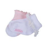 Pack de 2 Calcetines Recién Nacido Niña Lisos Surtido