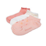Pack de 3 Calcetines Niña Algodón Corazones Surtido