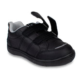 ZAPATILLAS NEGRO UNISEX ESCOLAR DOBLE VELCRO