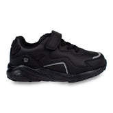 ZAPATILLAS NEGRO UNISEX ESCOLAR VELCRO SIMPLE