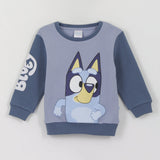 POLERON CERRADO TODDLERO PERSONAJE GRAND BLUEY