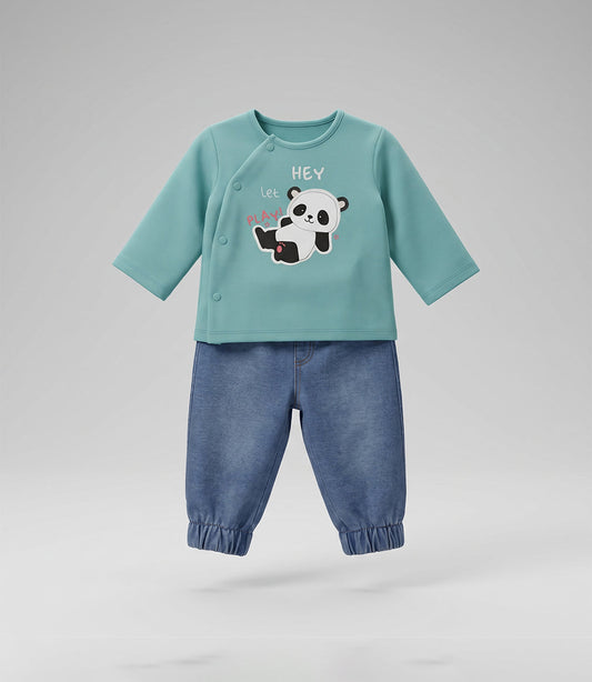 Conjunto Recién Nacido con Panda