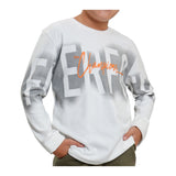 POLERA MANGA LARGA AFRANELADA NINO