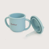 Vaso Antiderrame Silicona Celeste