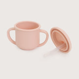 Vaso Antiderrame Silicona Niña Rosado