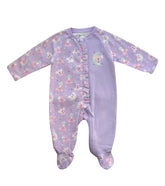 Enterito Pijama Franela Niña LILA 24M