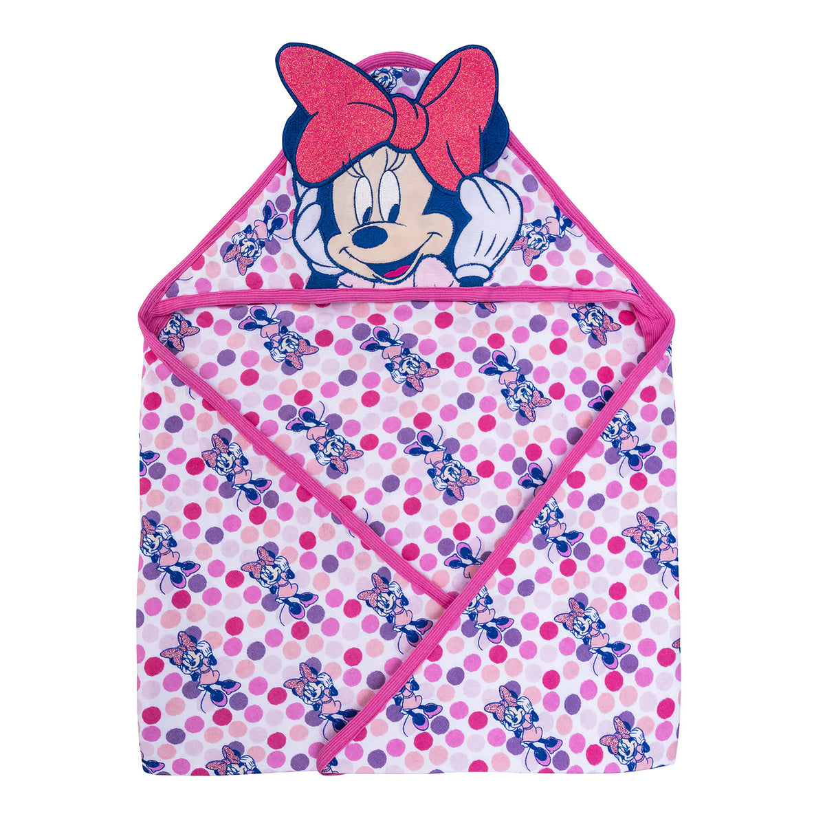 Toalla capucha Minnie Bambino