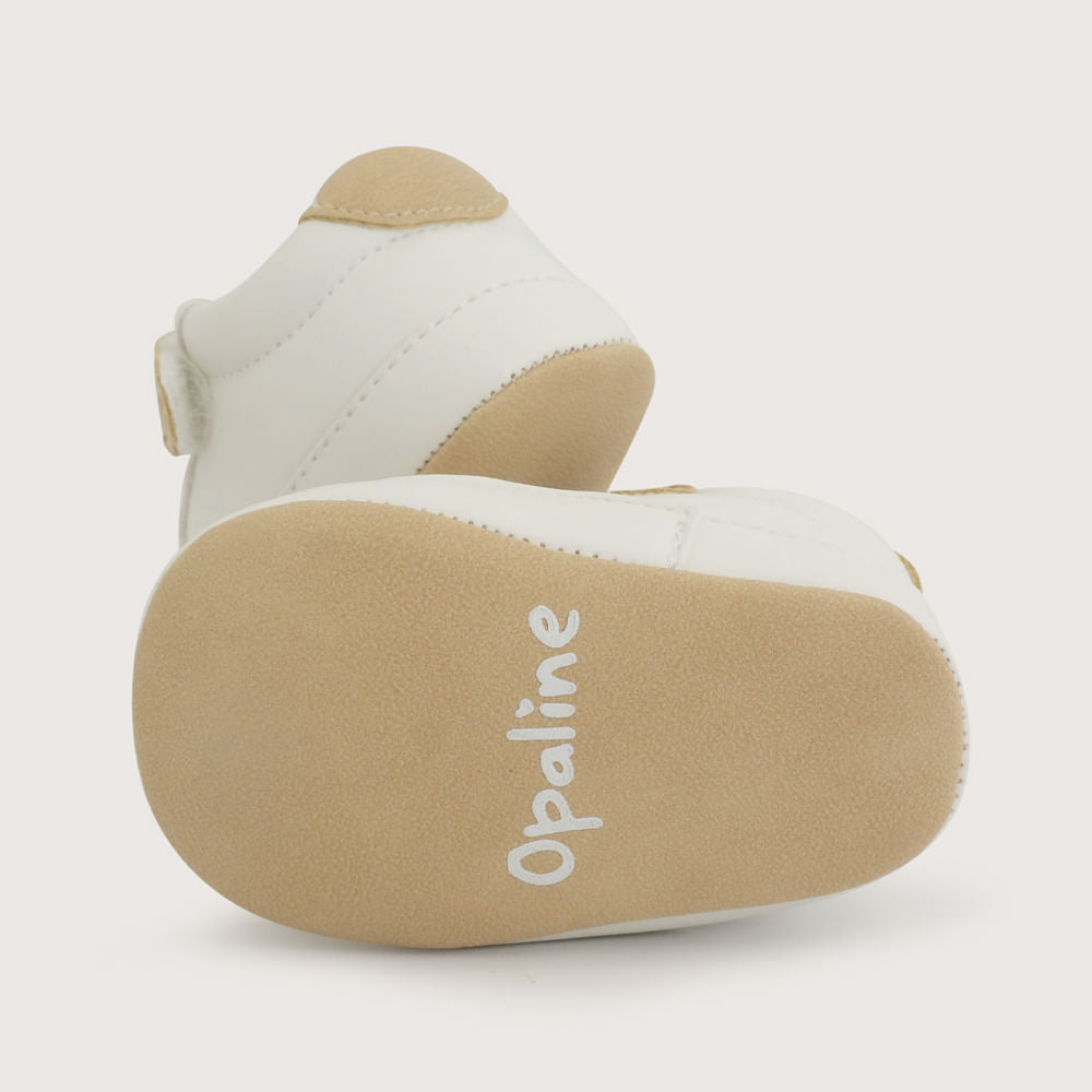 Zapatilla Bebé Velcro y Cordón Elasticado
