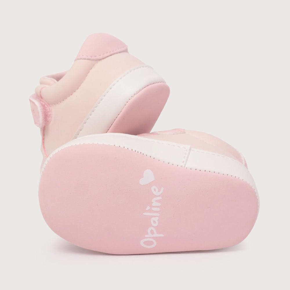 Zapatilla Bebé Velcro y Cordón Elasticado