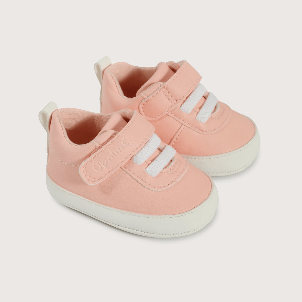 Zapatilla Bebé Velcro y Cordón Elasticado