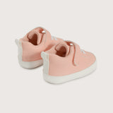 ZAPATILLA BEBE VELCRO Y CORDON ELASTICADO