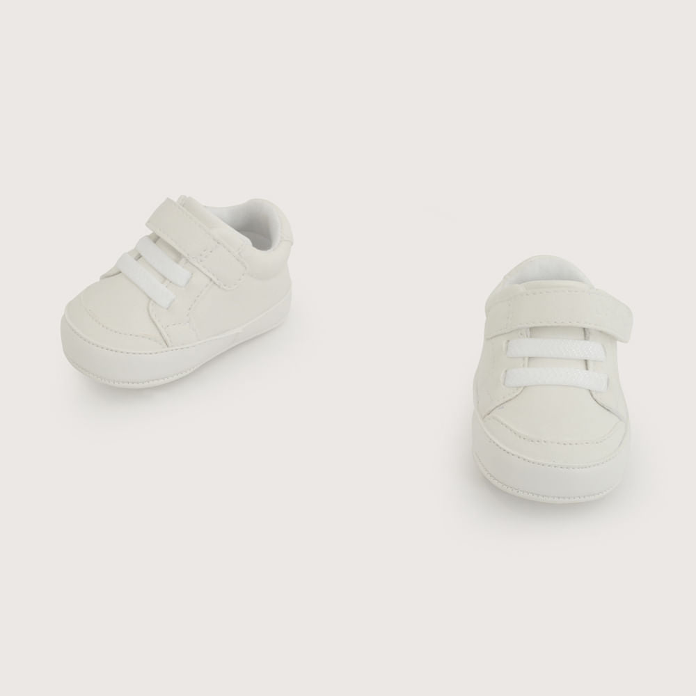 Zapatilla Bebé Velcro y Cordón Elasticado