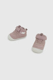 ZAPATILLA DE NINA VELCRO ELASTICO CANA MEDIA