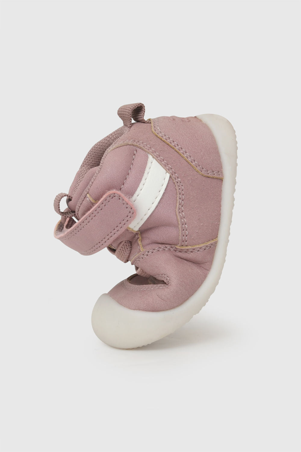 Zapatilla de Niña Velcro Elástico Caña Media