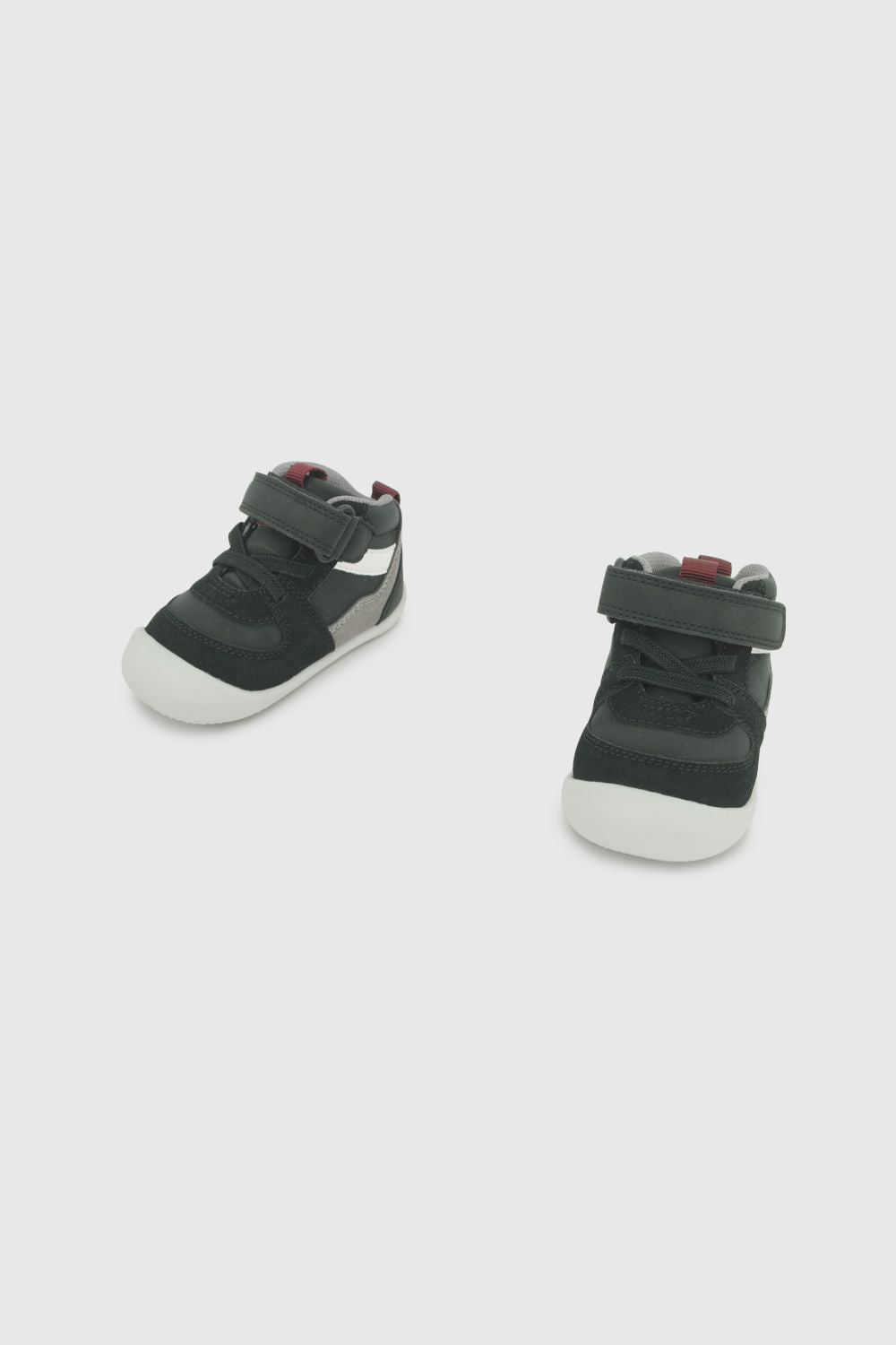 Zapatilla de Niño Velcro Elástico Caña Media