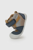 ZAPATILLA DE NINO VELCRO ELASTICO CANA MEDIA