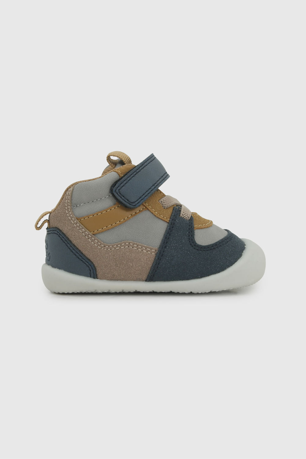 Zapatilla de Niño Velcro Elástico Caña Media
