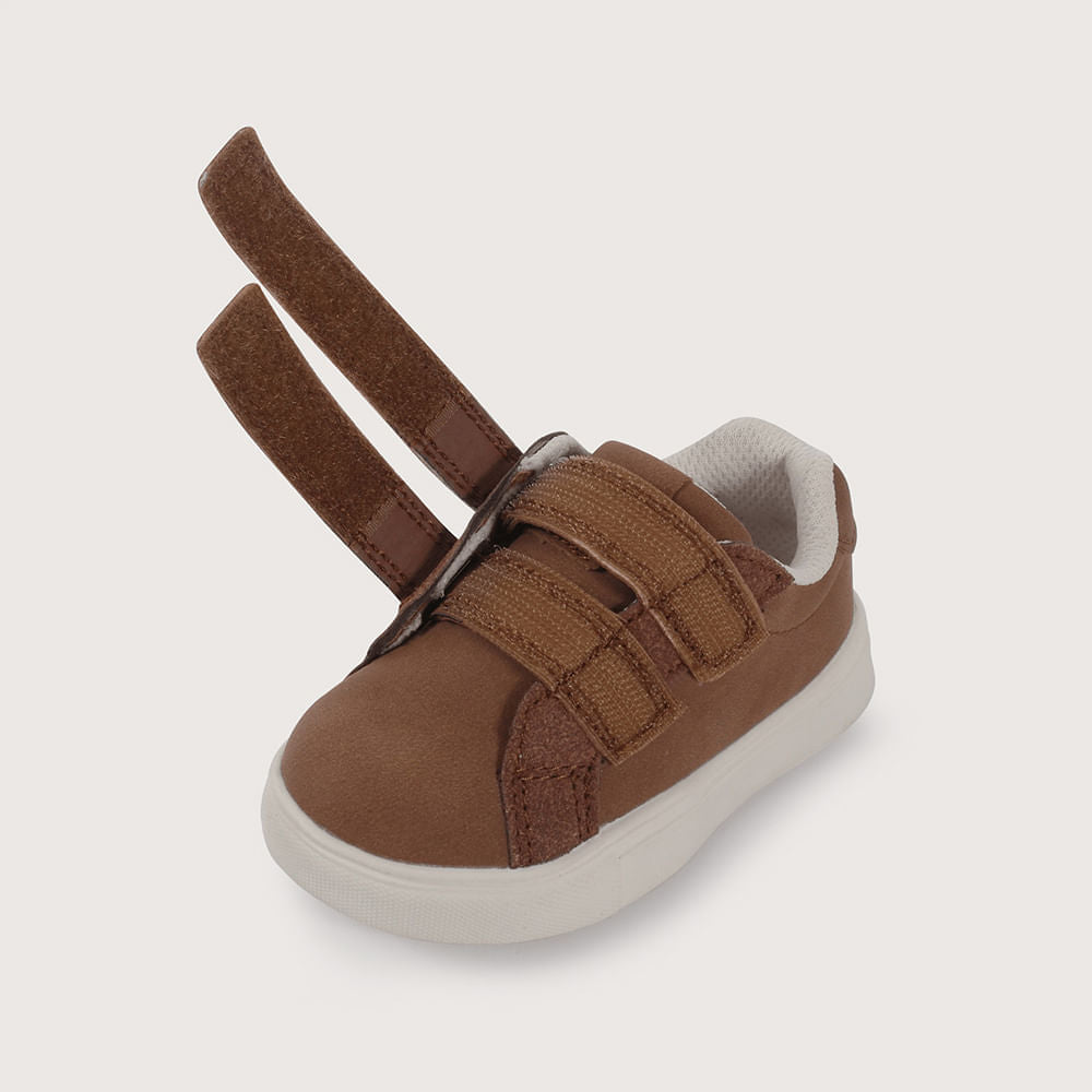 Zapato Vestir Doble Velcro