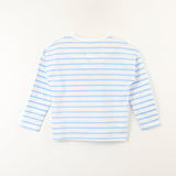 POLERA ML TODDLERA RAYAS BLUEY BLANCO