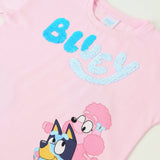 POLERA MC TODDLERA REVERSIBLE BLUEY ROSADO