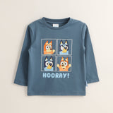 POLERA ML TODDLERO BLUEY AZUL