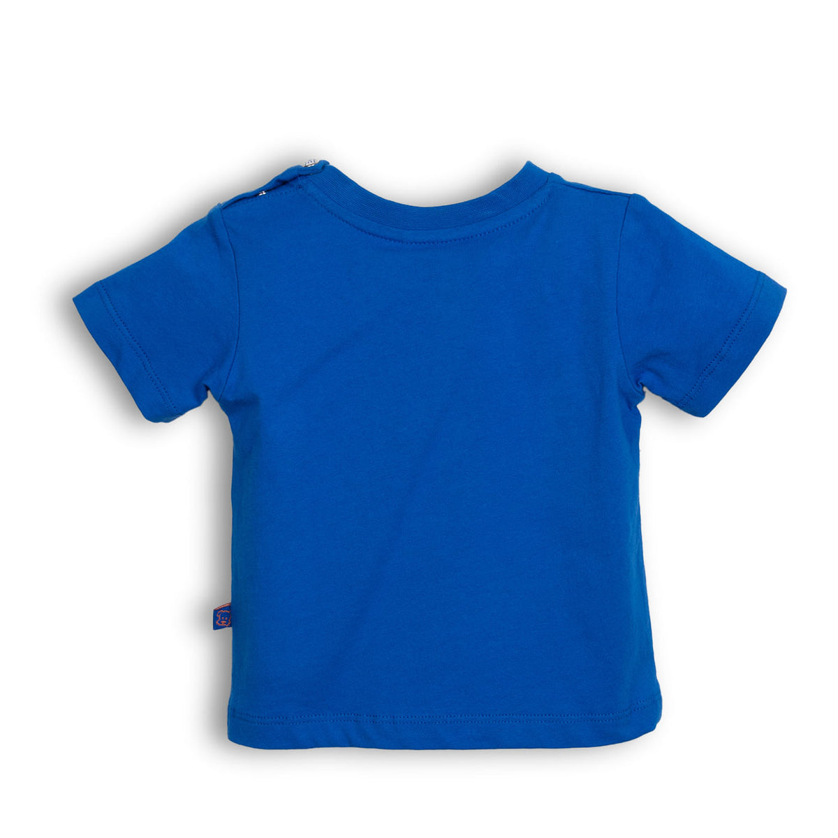 Polera Bebé Niño Azul / Naranjo