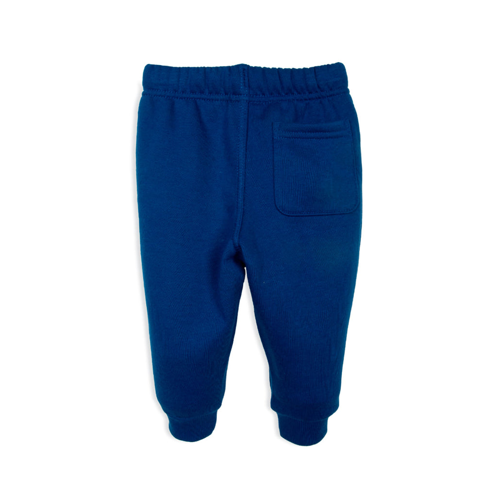 Pantalón Buzo Bebé Niño Jogger Liso Azul Marino / Marengo