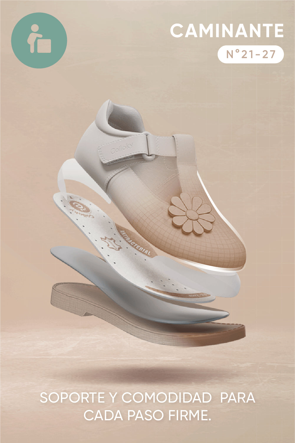 ZAPATILLA VELCRO INYECTADA