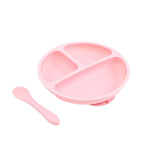 Set De Plato y Cuchara ROSADO