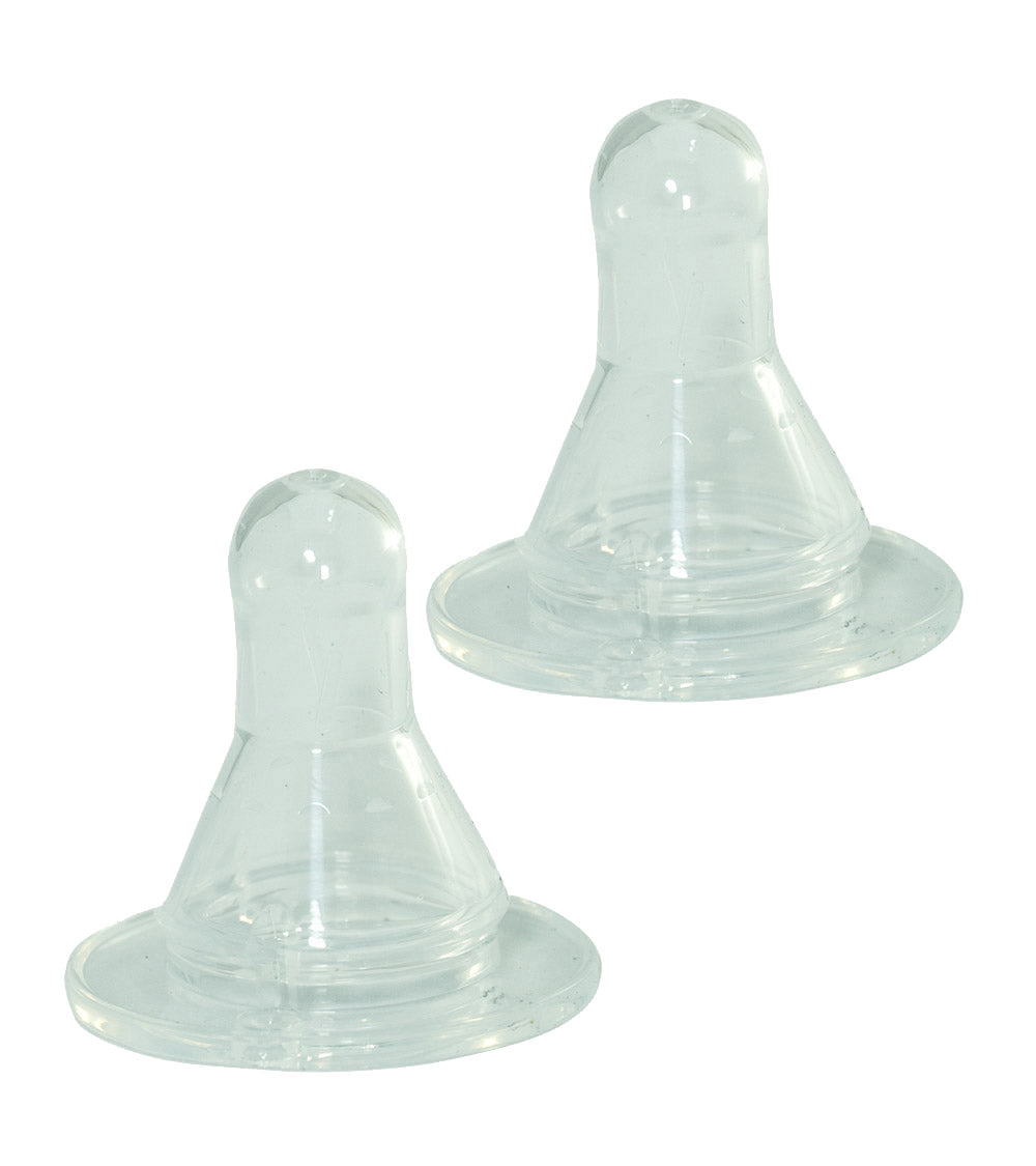 Set de 2 Tetinas Standar Anticólicos TRANSPARENTE