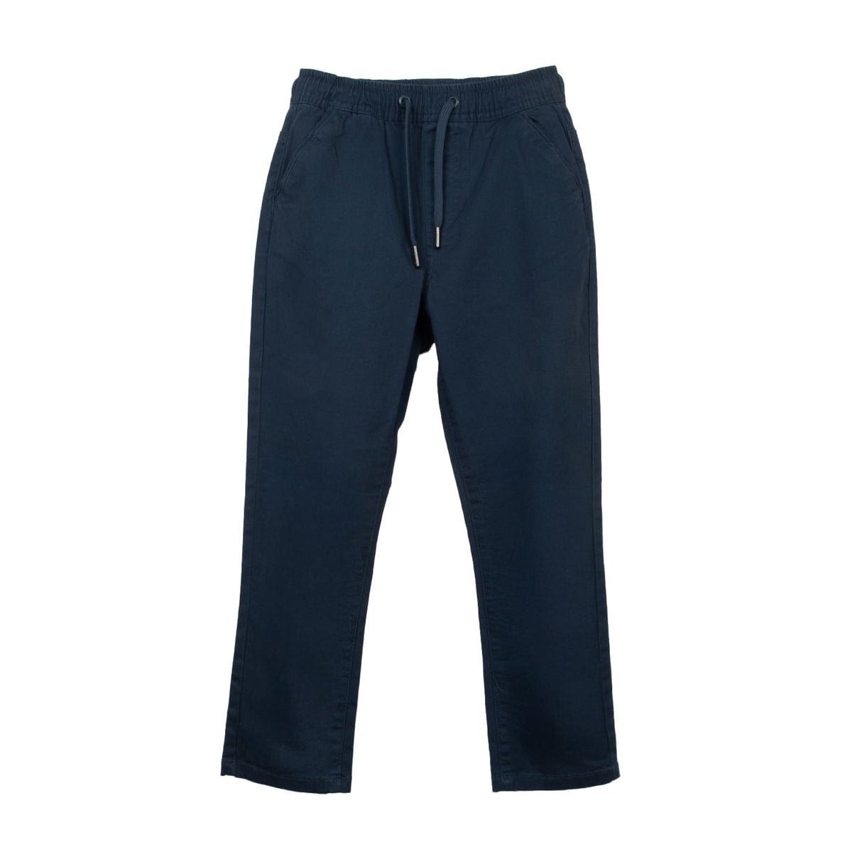 Pantalón Niño Recto Gabardina Azul / Verde