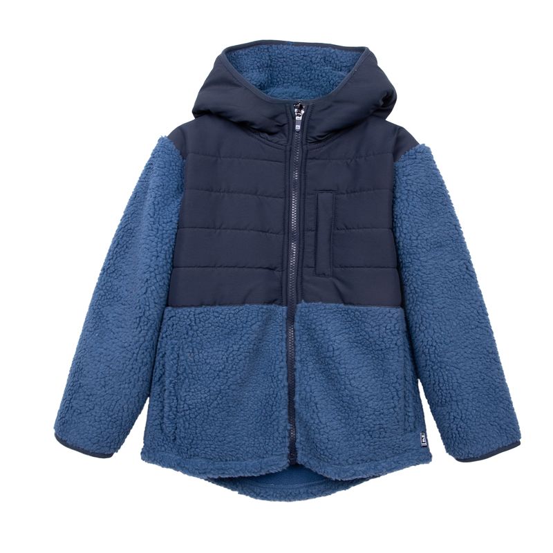 Polerón Niño con Chiporro y Gorro Azul