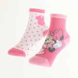 CALCETIN 2P TODDLERA PUNTOS MINNIE