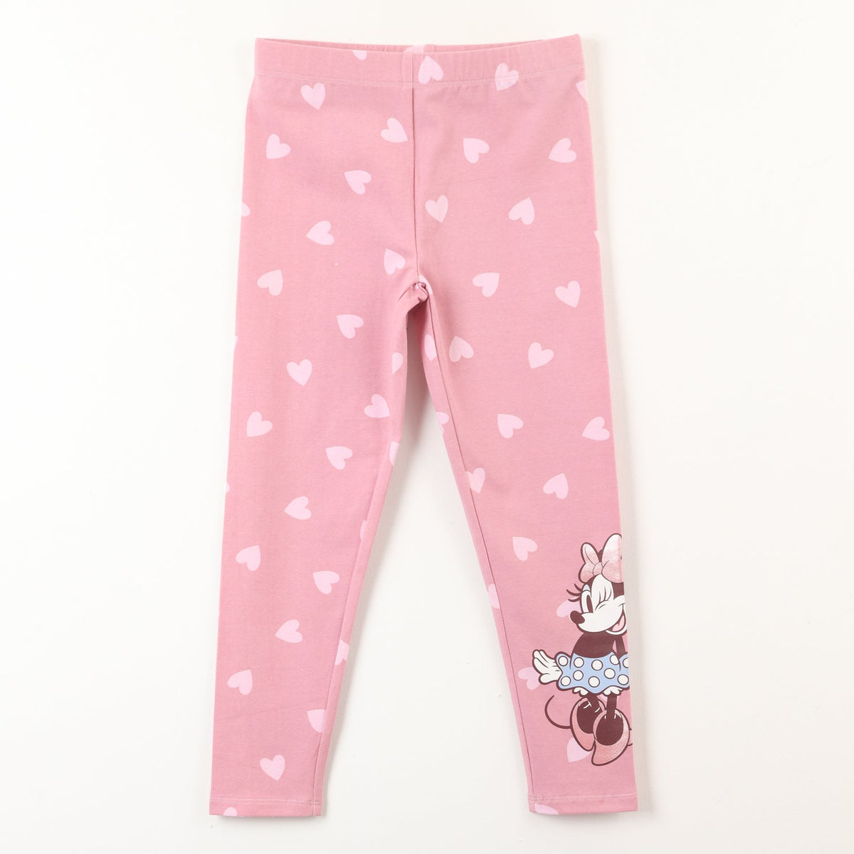 Calza Niña Corazones Minnie