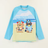 POLERA UV TODDLERO BEACH BLUEY
