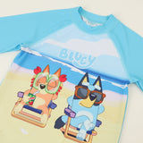 POLERA UV TODDLERO BEACH BLUEY