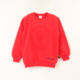 POLERON CERRADO NINO HEAT EMBOSS SPIDERMAN