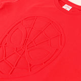 POLERON CERRADO NINO HEAT EMBOSS SPIDERMAN