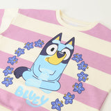 POLERON CERRADO TODDLERA RAYAS BLUEY