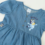 VESTIDO TODDLERA DENIM BLUEY