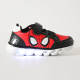 ZAPATILLA CON LUCES NINO PERSONAJE SPIDERMAN