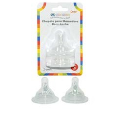 Tetina Mamadera Boca Ancha 2pcs - Best House