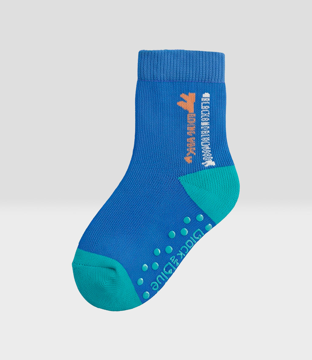 Calcetín Niño con Diseño Azul